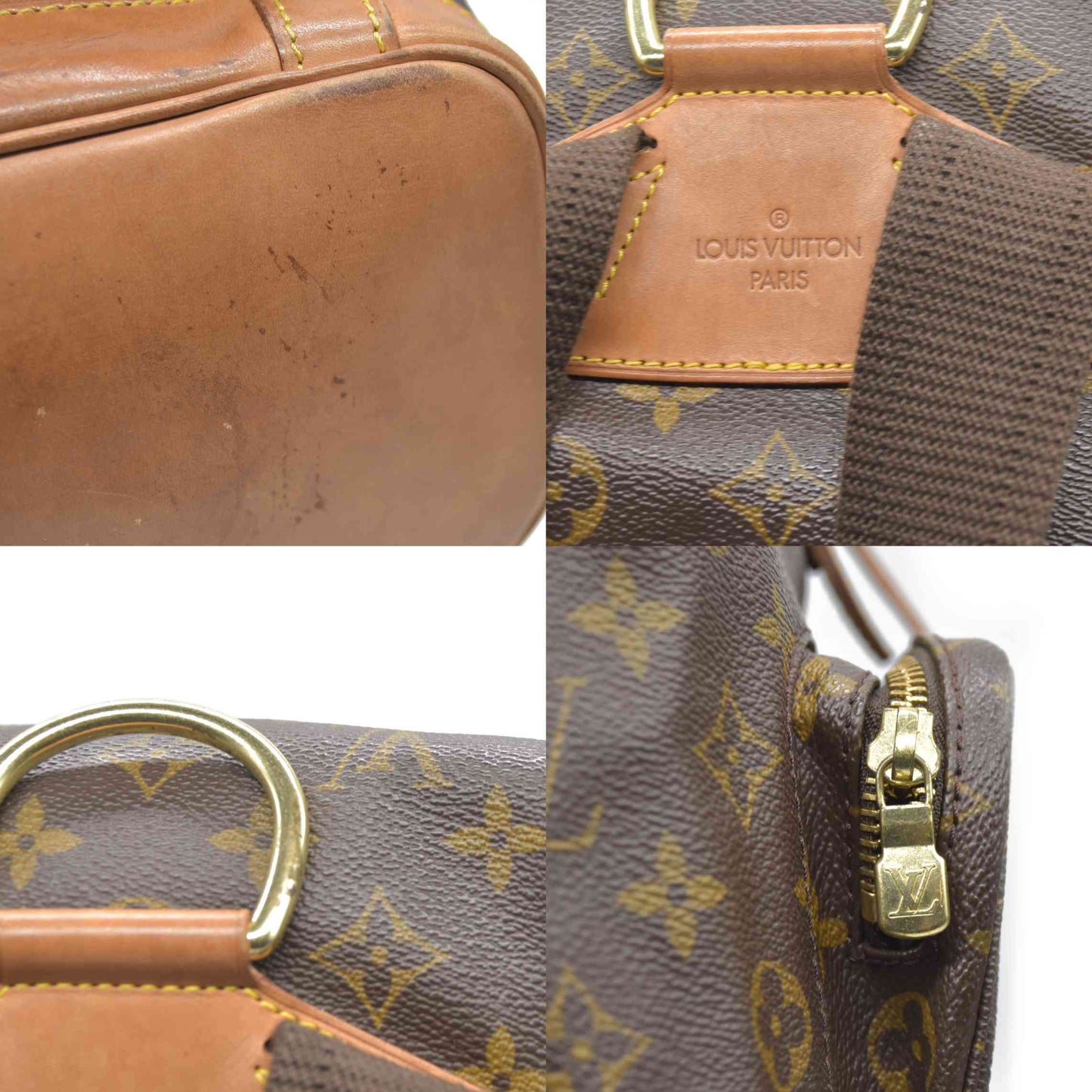 $3100 CONSIGNMENT Louis Vuitton Monogram Montsouris GM Backpack SP0959 1999
