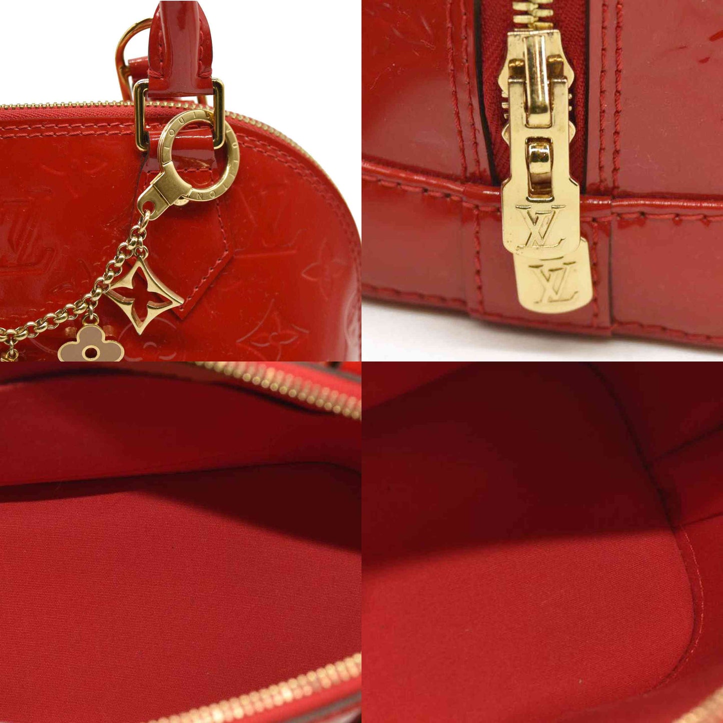 LOUIS VUITTON  Vernis Alma BB Pomme D'Amour