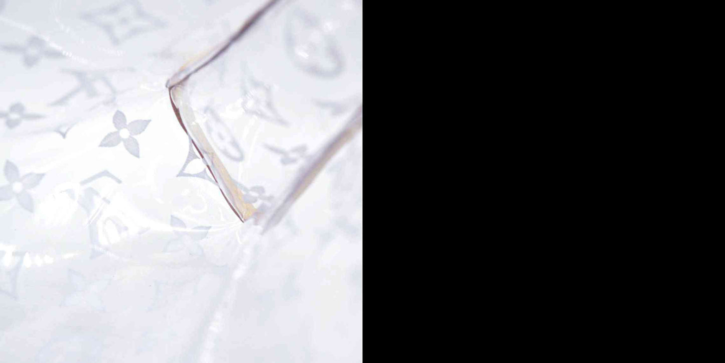 $1320 Louis Vuitton  Monogram Large Toilet Pouch 26 Translucent