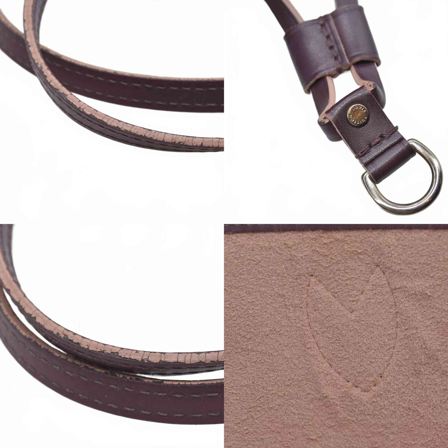 $2640 Louis Vuitton Epi Neverfull MM Quetsche