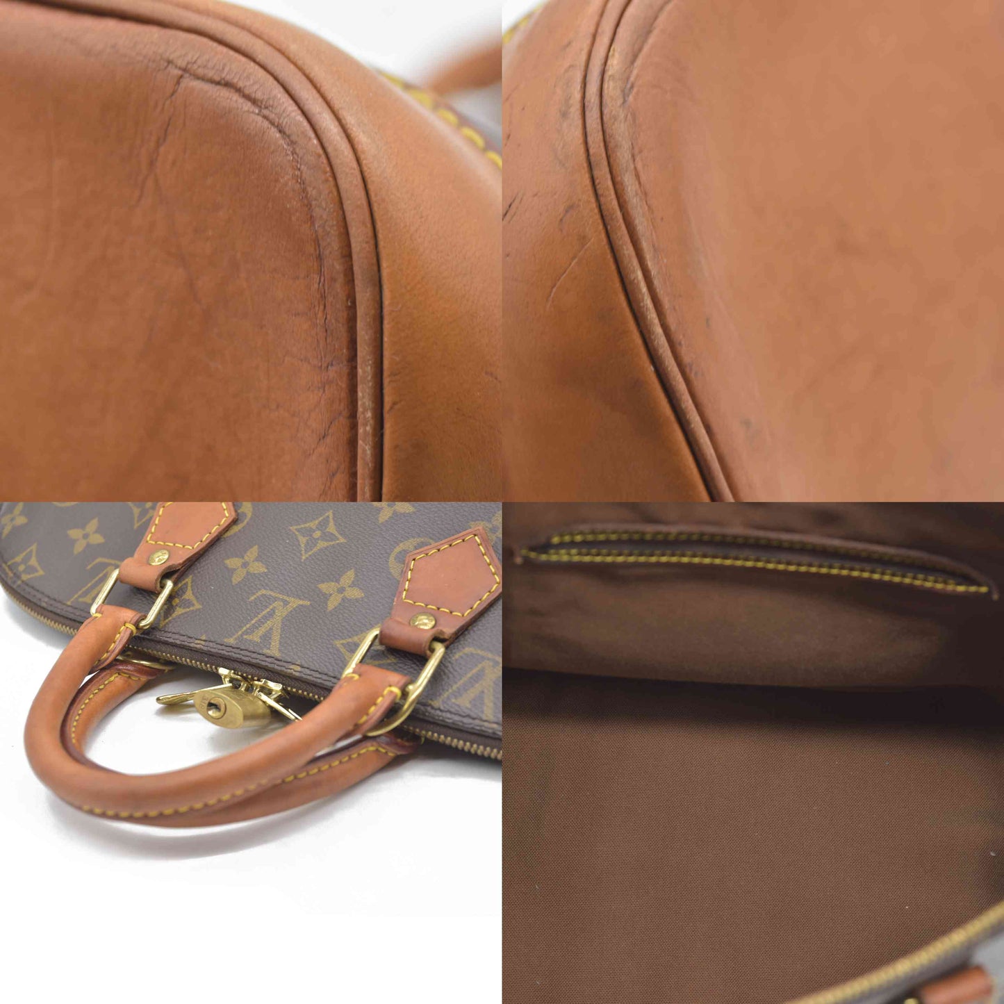 $2090 Louis Vuitton  Monogram Alma PM CONSIGNMENT CA1004 2004