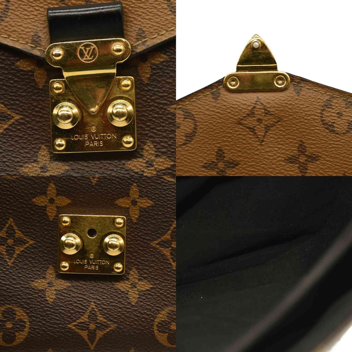 Louis Vuitton Reverse Monogram Pochette Metis