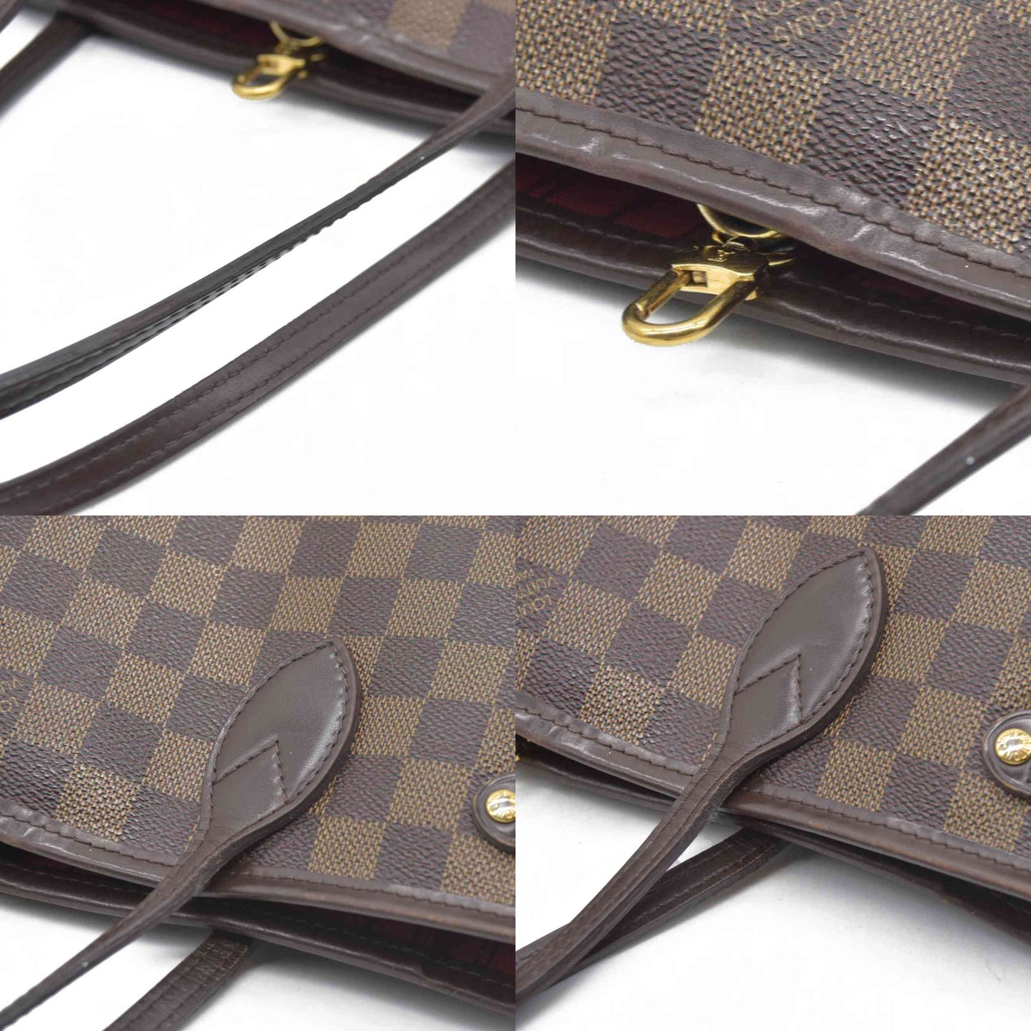 $2100 Louis Vuitton Damier Ebene Neverfull PM
