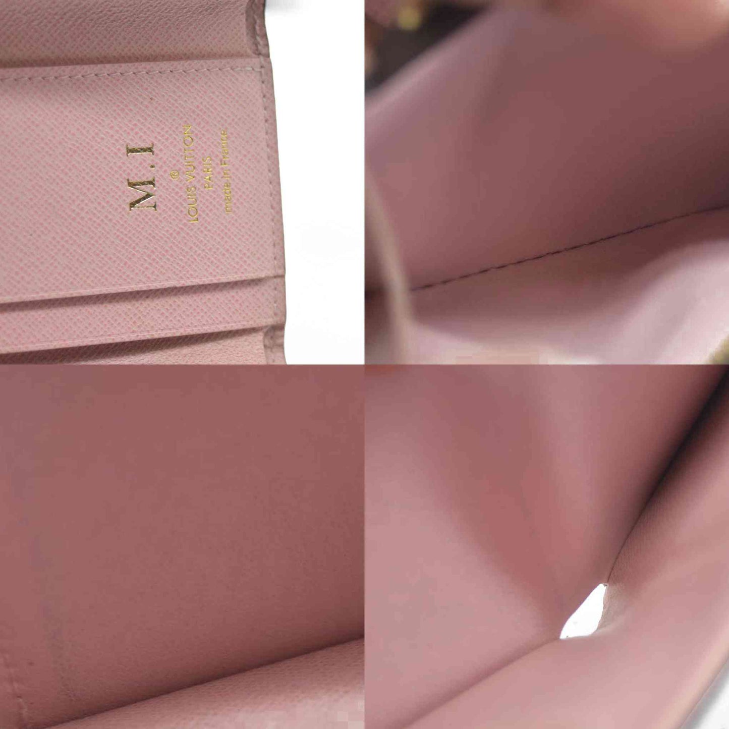 Louis Vuitton $605 Monogram Portefeuille Zoe Mini Trifold Wallet TS4708