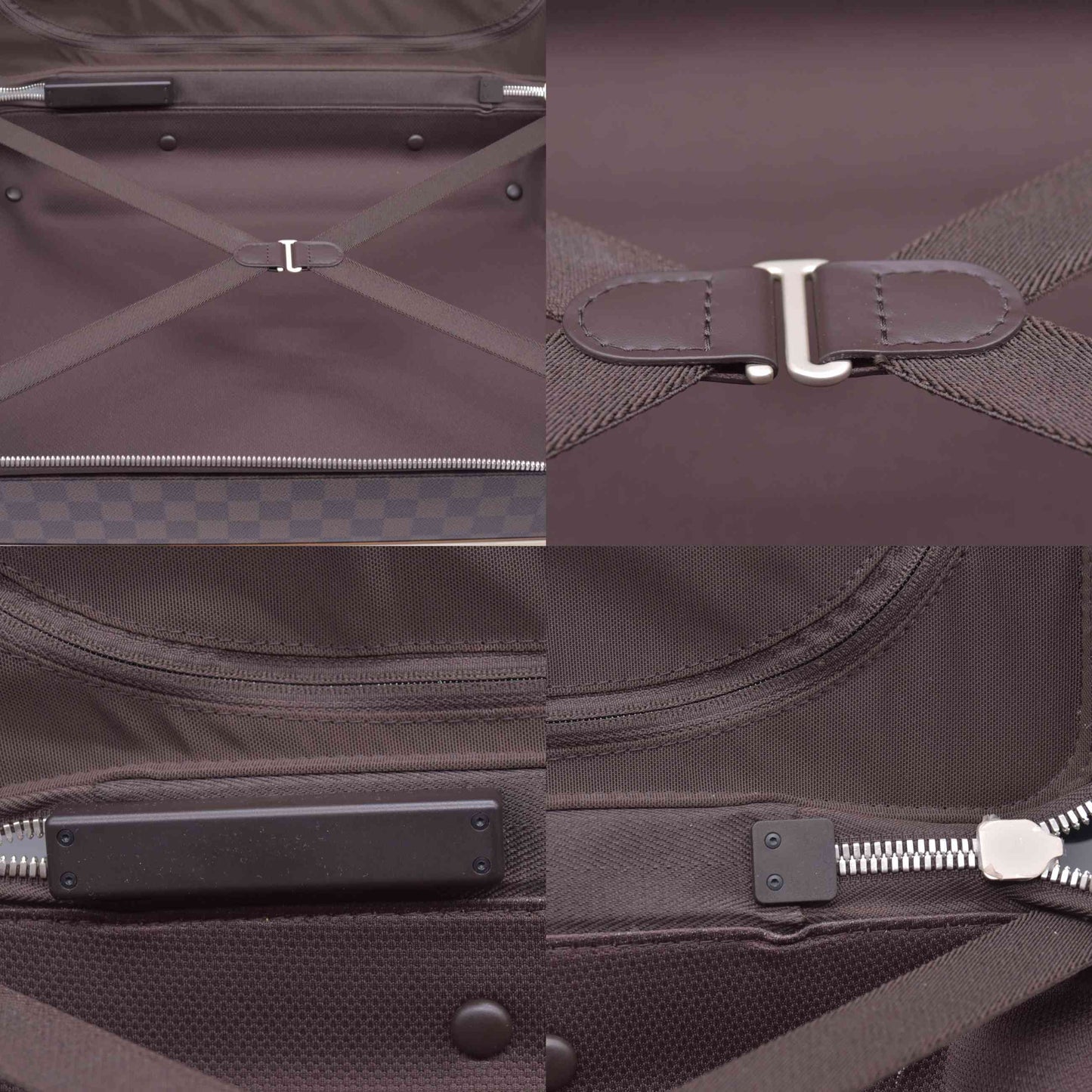 $3550 Louis Vuitton Damier Ebene Horizon 55 RFID