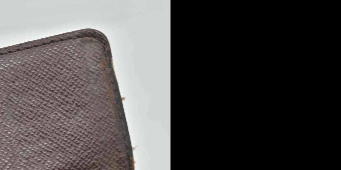 $345 2000 Louis Vuitton  Damier Ebene Multicles 4 Key Holder FL0026 CONSIGNMENT