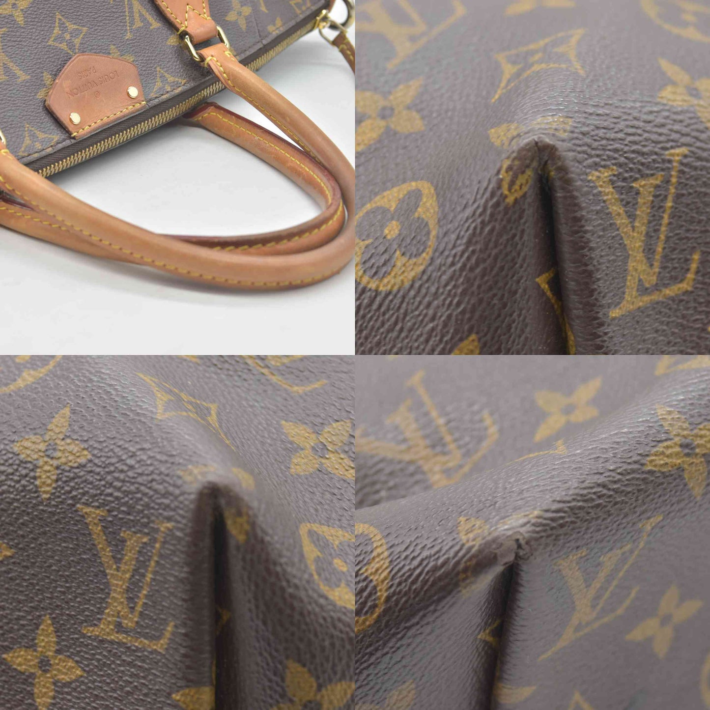 $1540 2015 Louis Vuitton Turenne MM Monogram FL1105