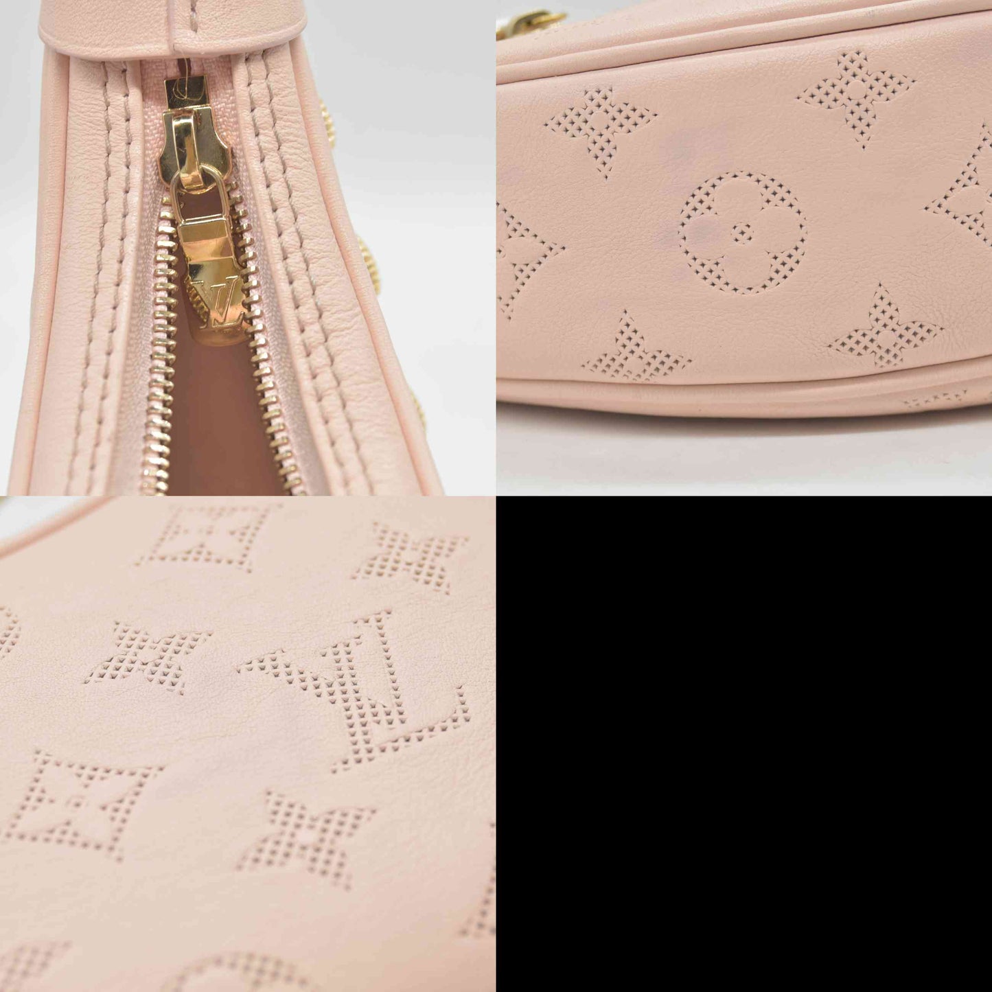$3000 2024 Louis Vuitton Cruise Perforated Monogram Flower Ring Loop