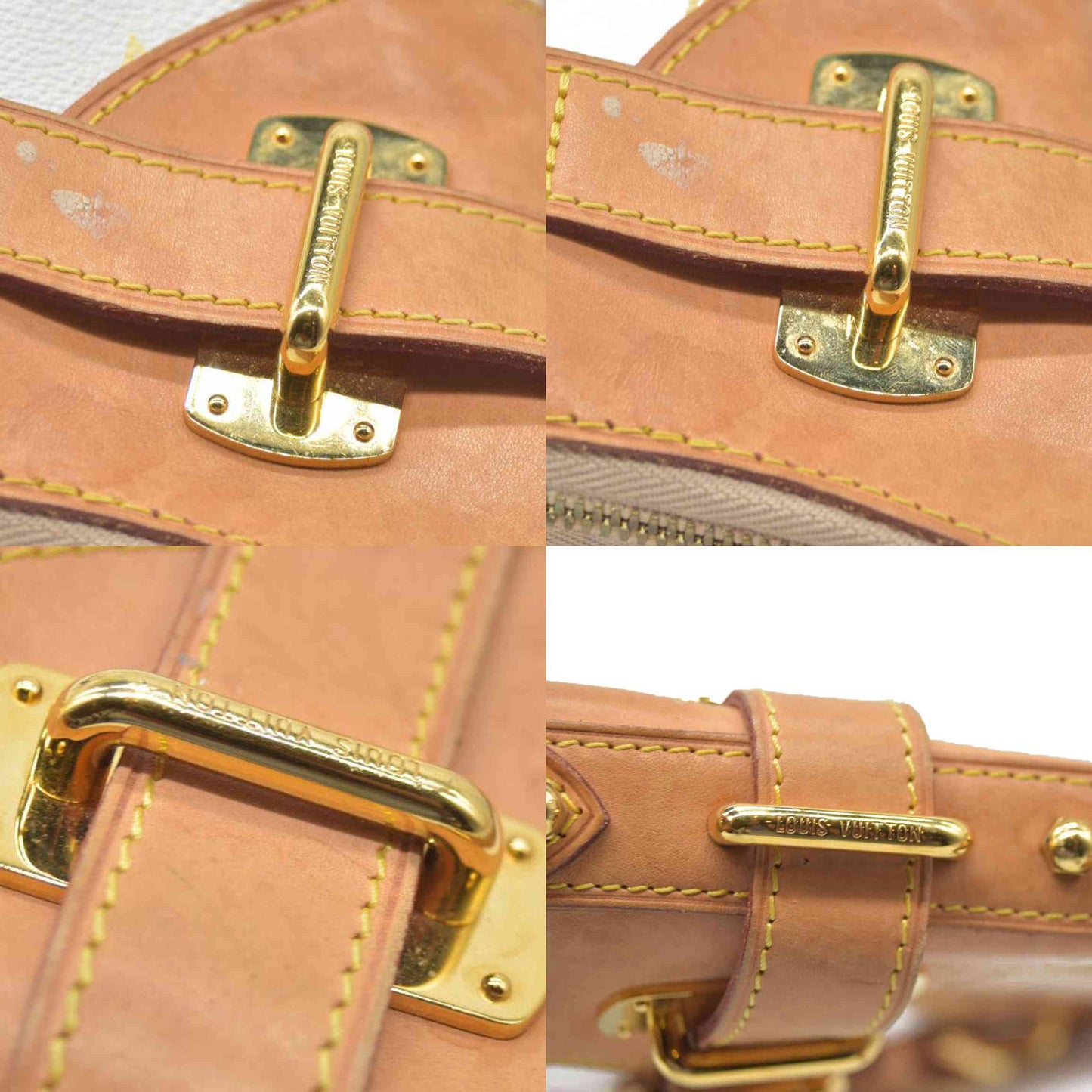 $2410 Louis Vuitton  Monogram Murakami Greta White