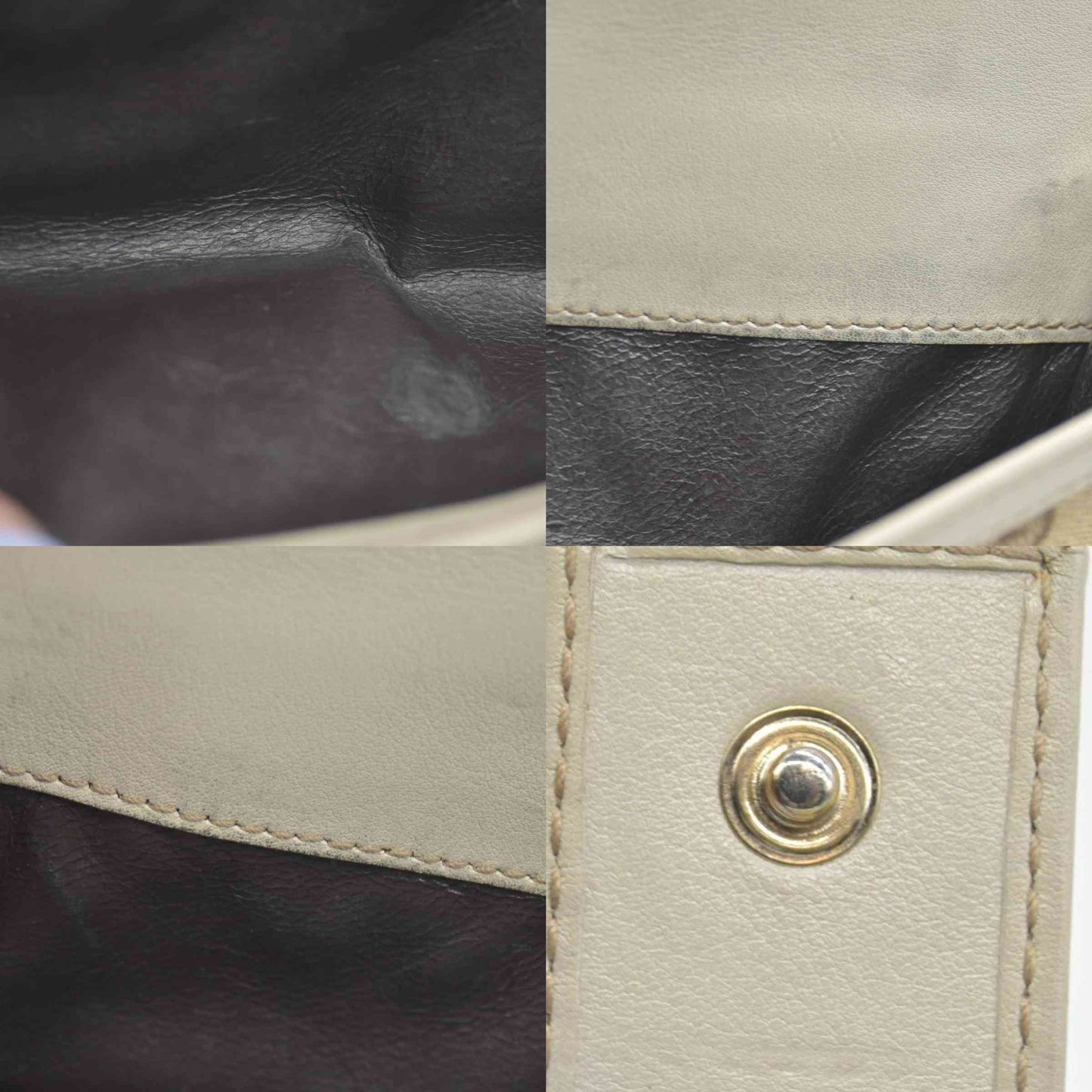 $880 Gucci Monogram Sukey Continental Wallet Champagne CONSIGNMENT