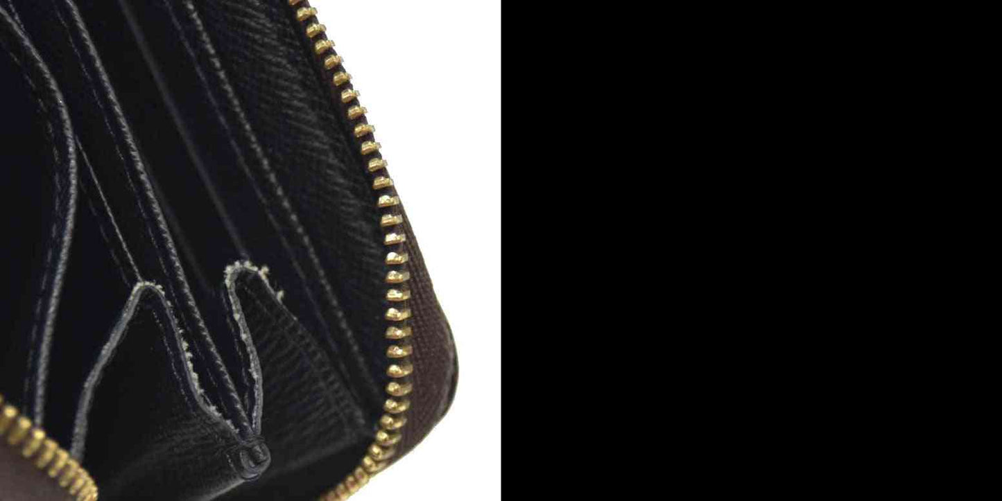Louis Vuitton Monogram Giant Zippy Coin Purse Wallet Brown SN3200