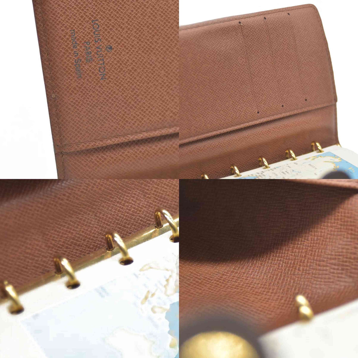 Louis Vuitton Monogram Agenda PM Notebook Cover Brown CA0997