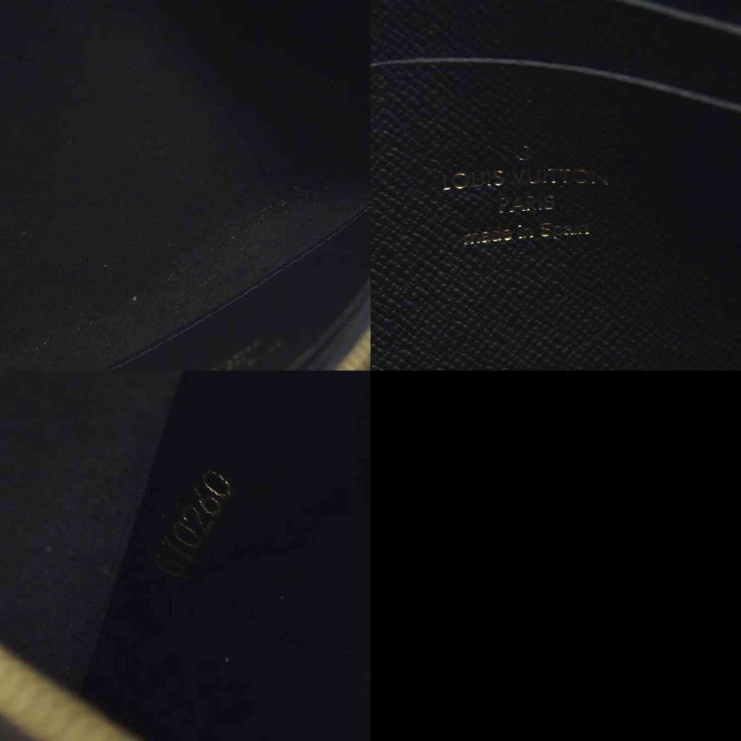 $1420 Louis Vuitton Reverse Monogram Giant Double Zip Pochette CONSIGNMENT