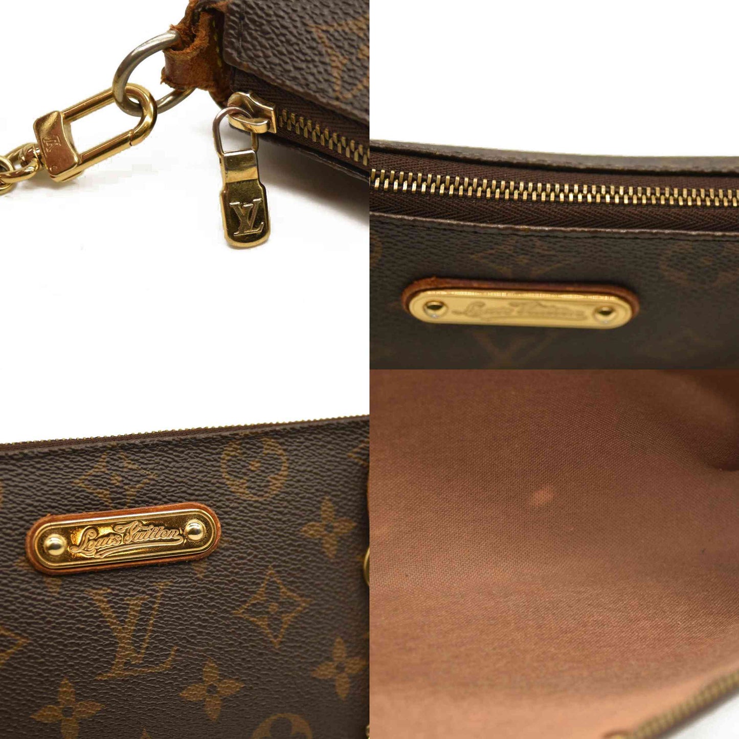 Louis Vuitton  Monogram Eva Clutch DU1121