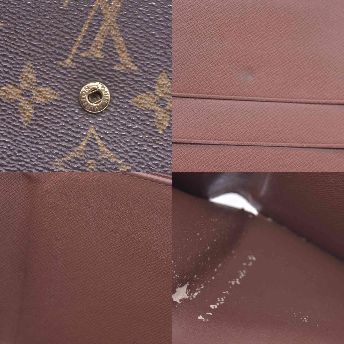 $630 1998 Louis Vuitton Monogram Elise Wallet SP1908 CONSIGNMENT