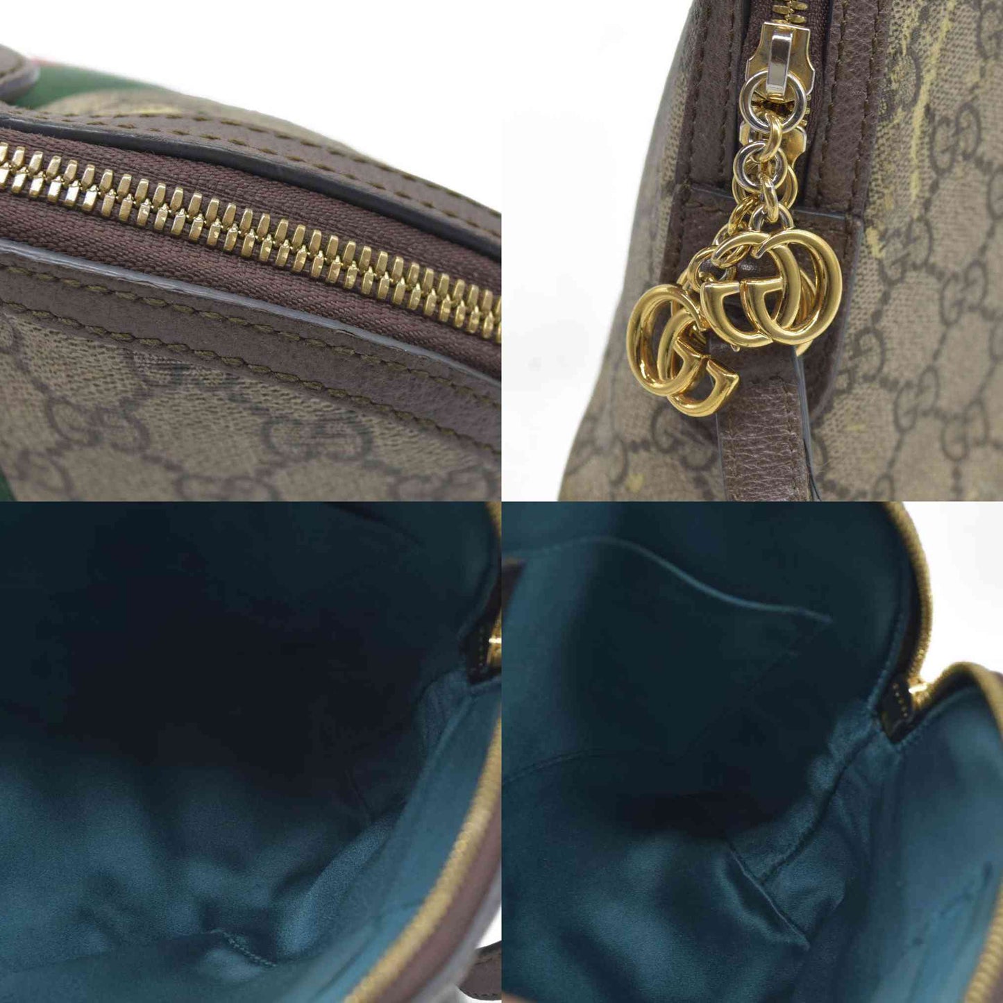 Gucci GG Supreme Ophidia Small Rounded Top Shoulder Bag