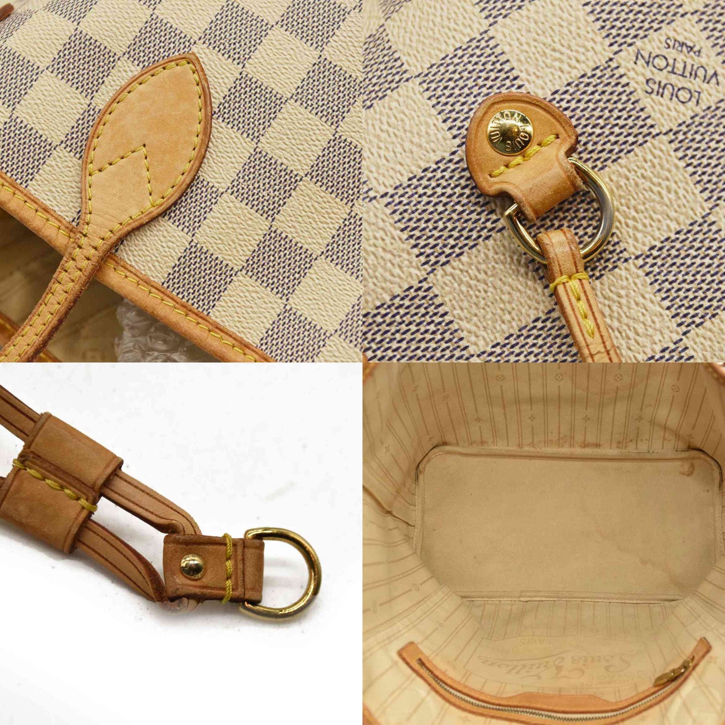 LOUIS VUITTON  Damier Azur Neverfull MM SP0170