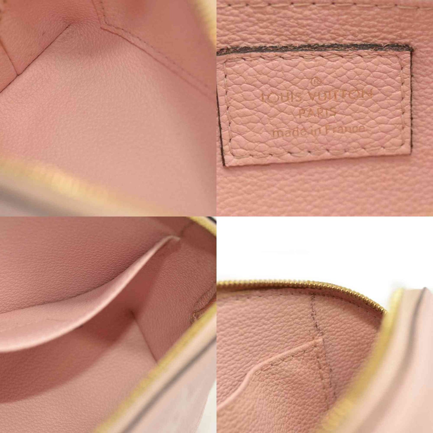 Louis Vuitton  Empreinte Monogram Giant By The Pool Cosmetic Pouch Bouton De Rose RFID