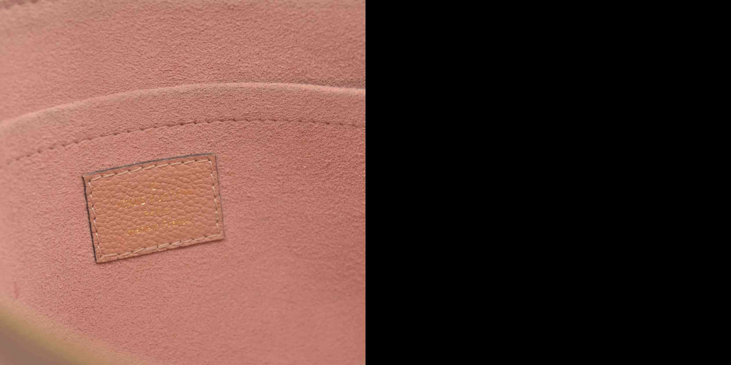 $760 Louis Vuitton Monogram Daily Pouch Rose Poudre TN0168 2018
