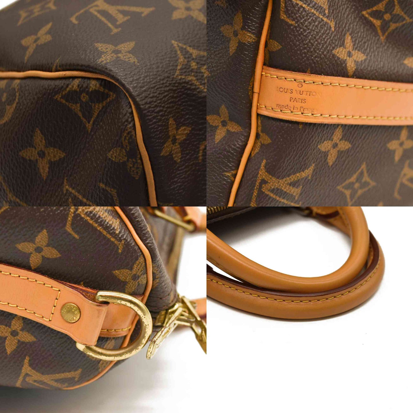 Louis Vuitton Monogram Speedy 30 Bandouliere 1125