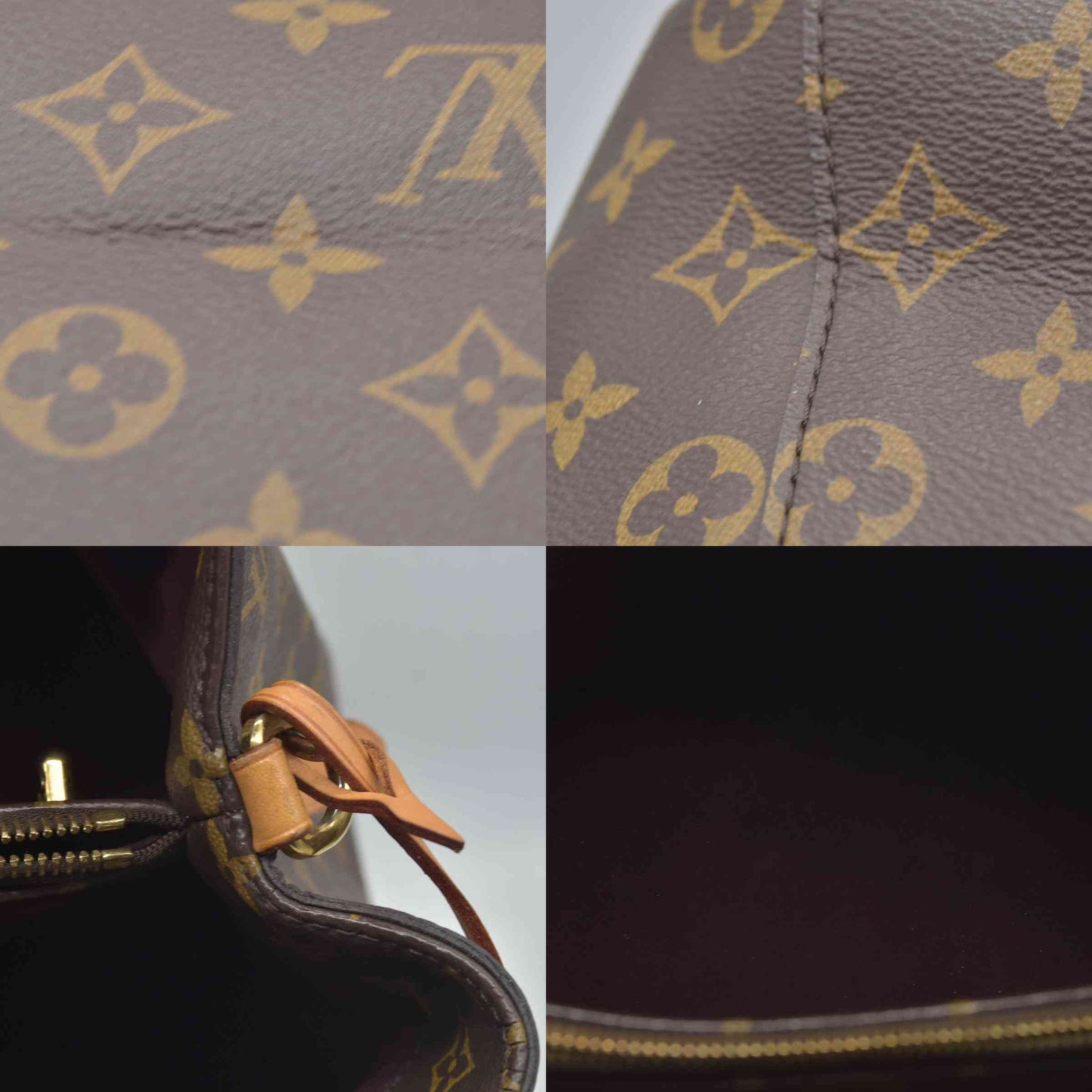 $2620 2015 LOUIS VUITTON  Monogram Montaigne GM TR1155