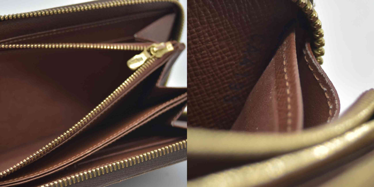 $965 2015 Louis Vuitton Monogram Zippy Wallet CA4195