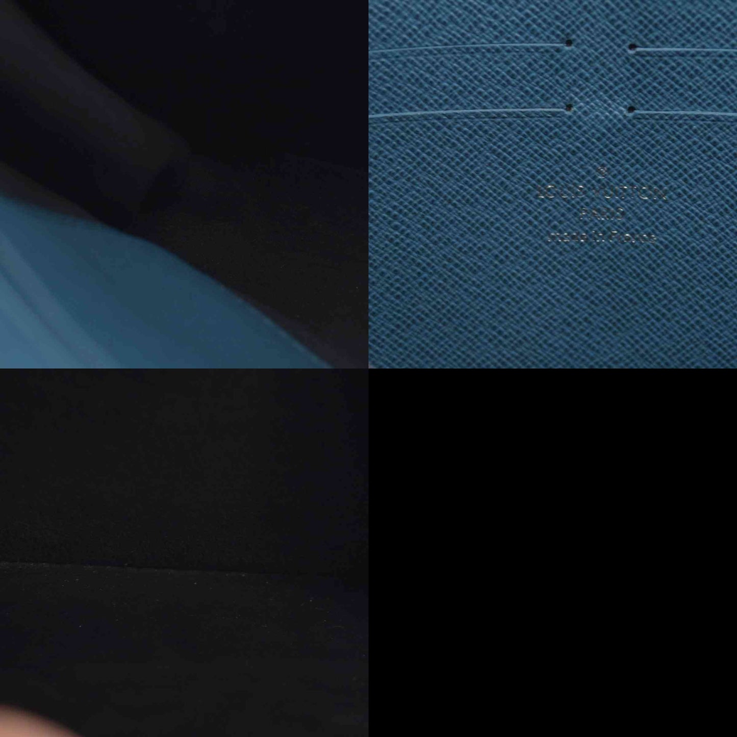 $1280 2017 Louis Vuitton Pochette Voyage Limited Edition Eclipse Epi Leather MM TA3187