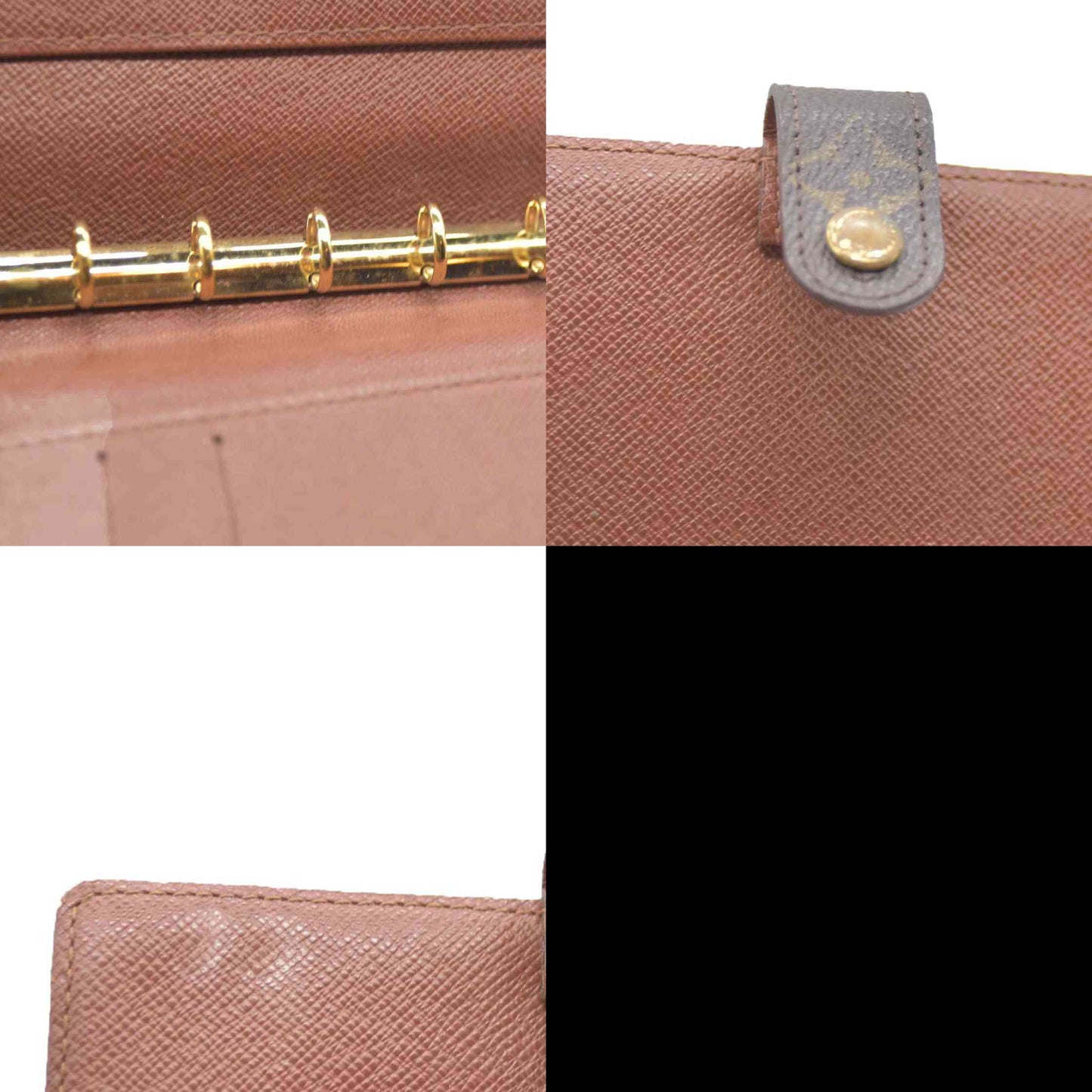 LOUIS VUITTON Monogram Agenda PM Day Planner Notebook Cover CA0030 AUCTION $495