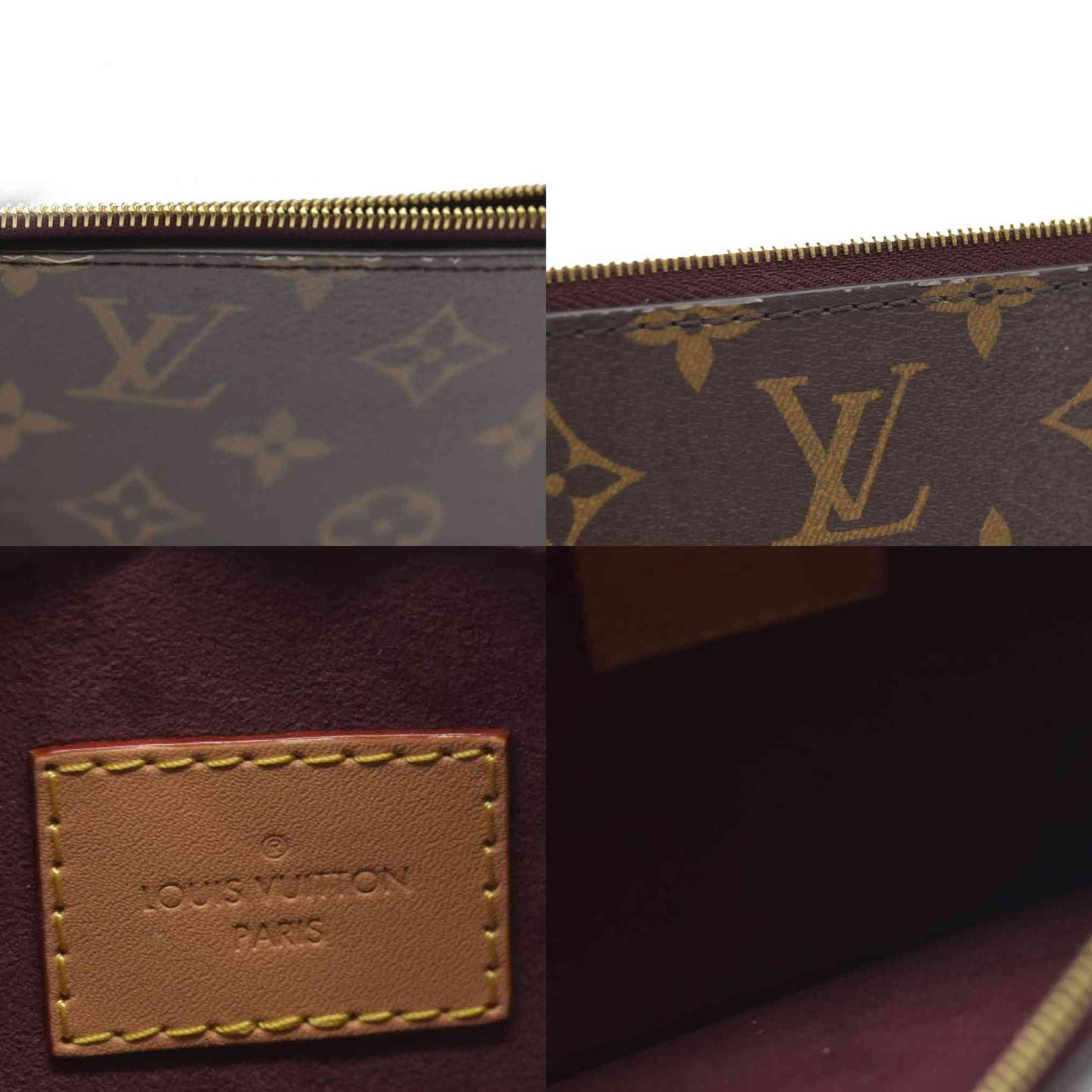 AUCTION Louis Vuitton Monogram Carryall PM Pochette