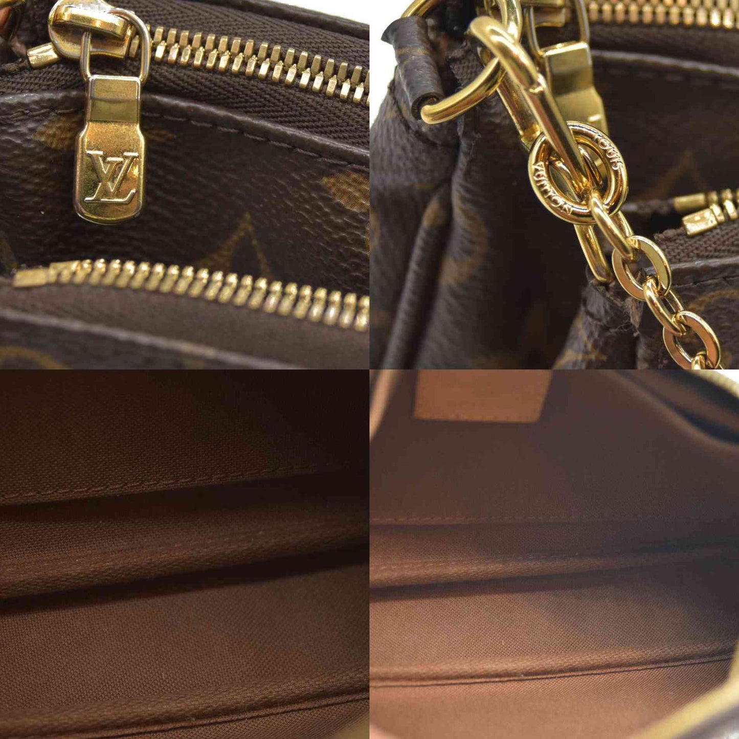 Louis Vuitton  Monogram Multi Pochette Accessories Rose Clair TN3220