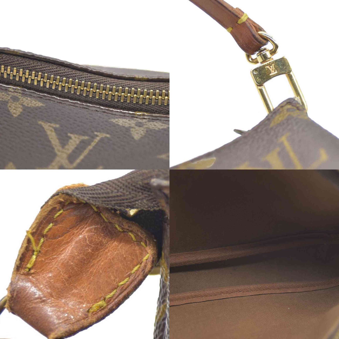 Louis Vuitton LV Accessories Pouch Pochette Accessoires Brown Monogram AR0946