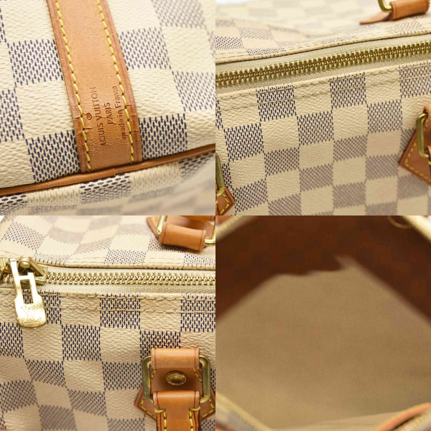 LOUIS VUITTON Damier Azur Speedy Bandouliere 30 SP2164