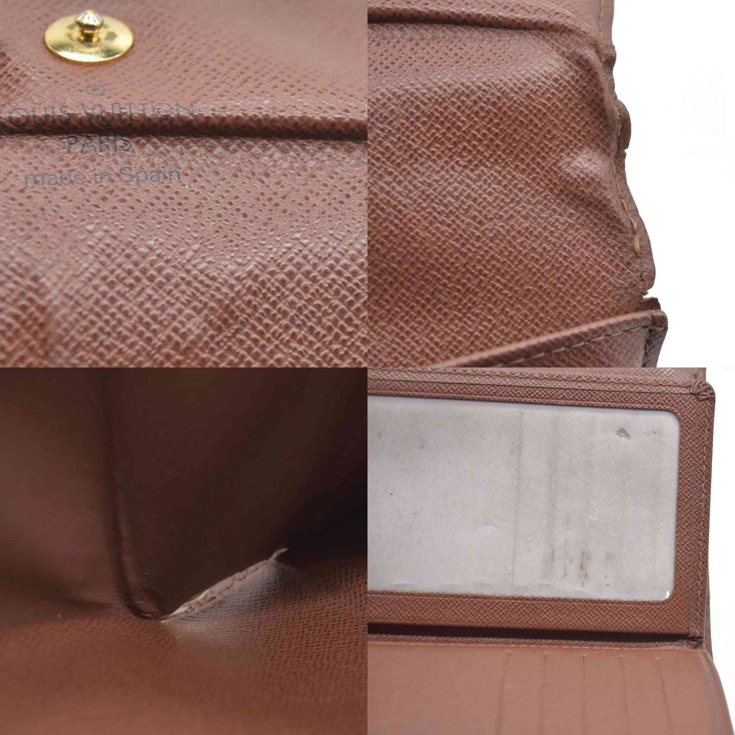 LOUIS VUITTON Monogram Alexandra Trifold Wallet