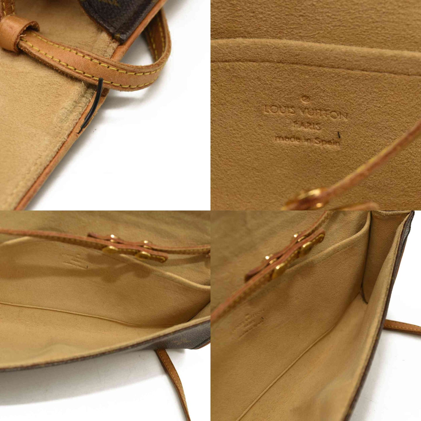 LOUIS VUITTON Monogram Pochette Twin GM  CA1919