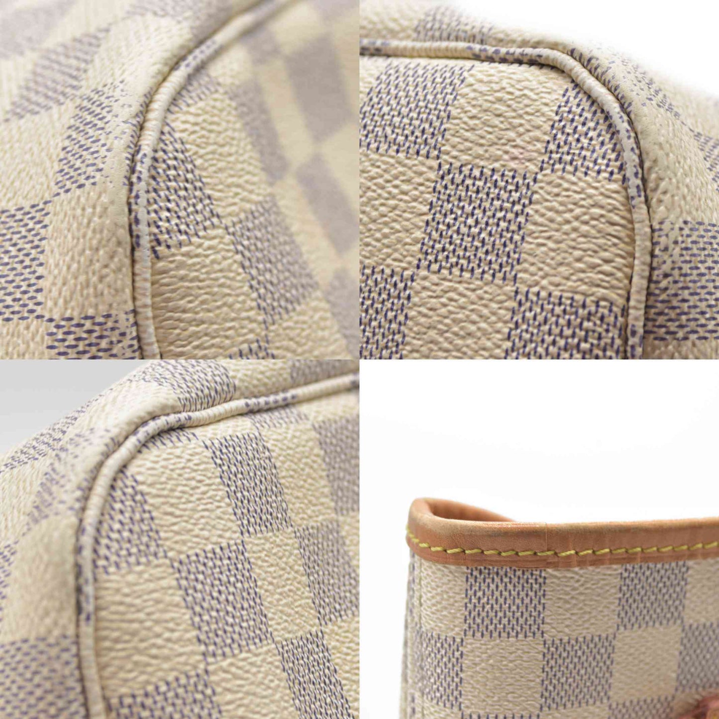 Louis Vuitton  Damier Azur Neverfull MM RFID CONSIGNMENT