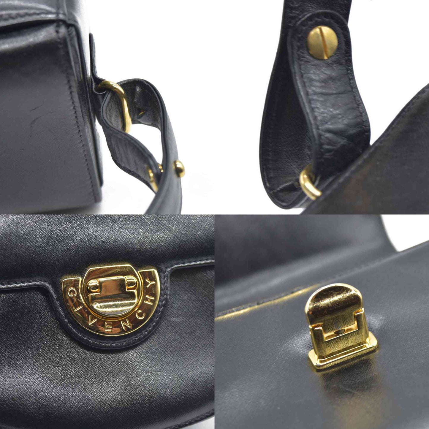 $1190 GIVENCHY Mini Turnlock Handbag