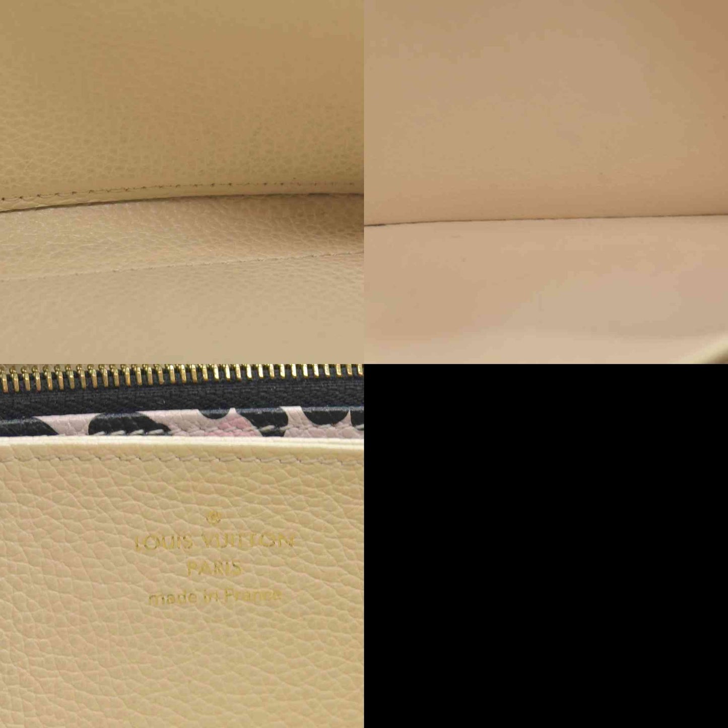 $1450 Louis Vuitton  Empreinte Monogram Giant Wild At Heart Zippy Wallet CONSIGNMENT RFID