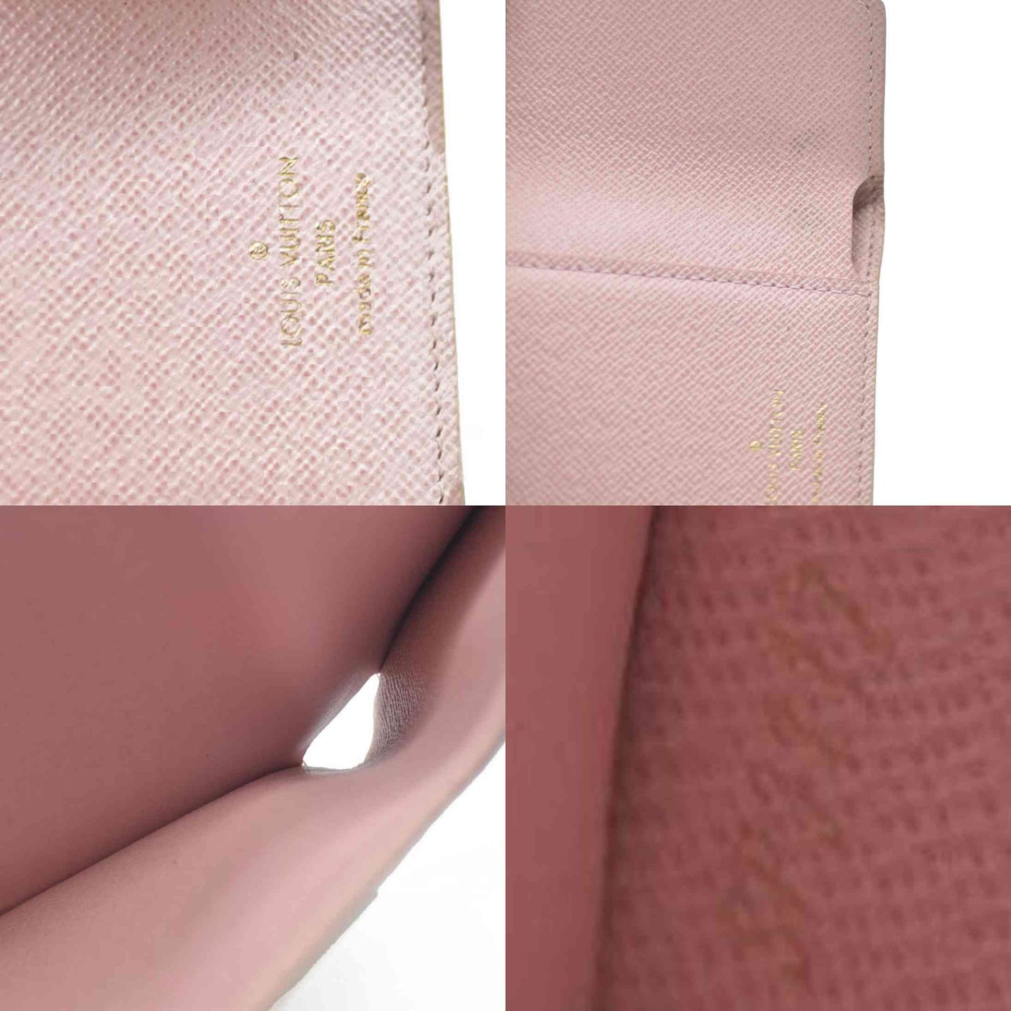 AUCTION $605 Louis Vuitton Tri-fold Wallet Damier Azur Portefeuille Victorine