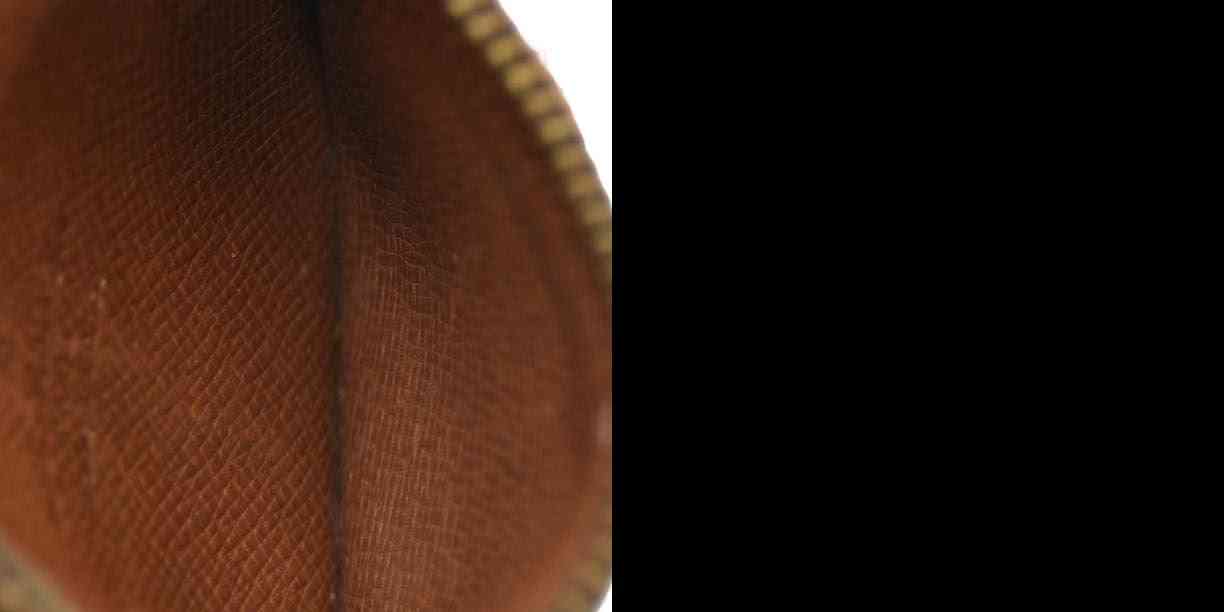 Louis Vuitton Monogram Etui Crepier Coin Purse Wallet Brown 8092AN