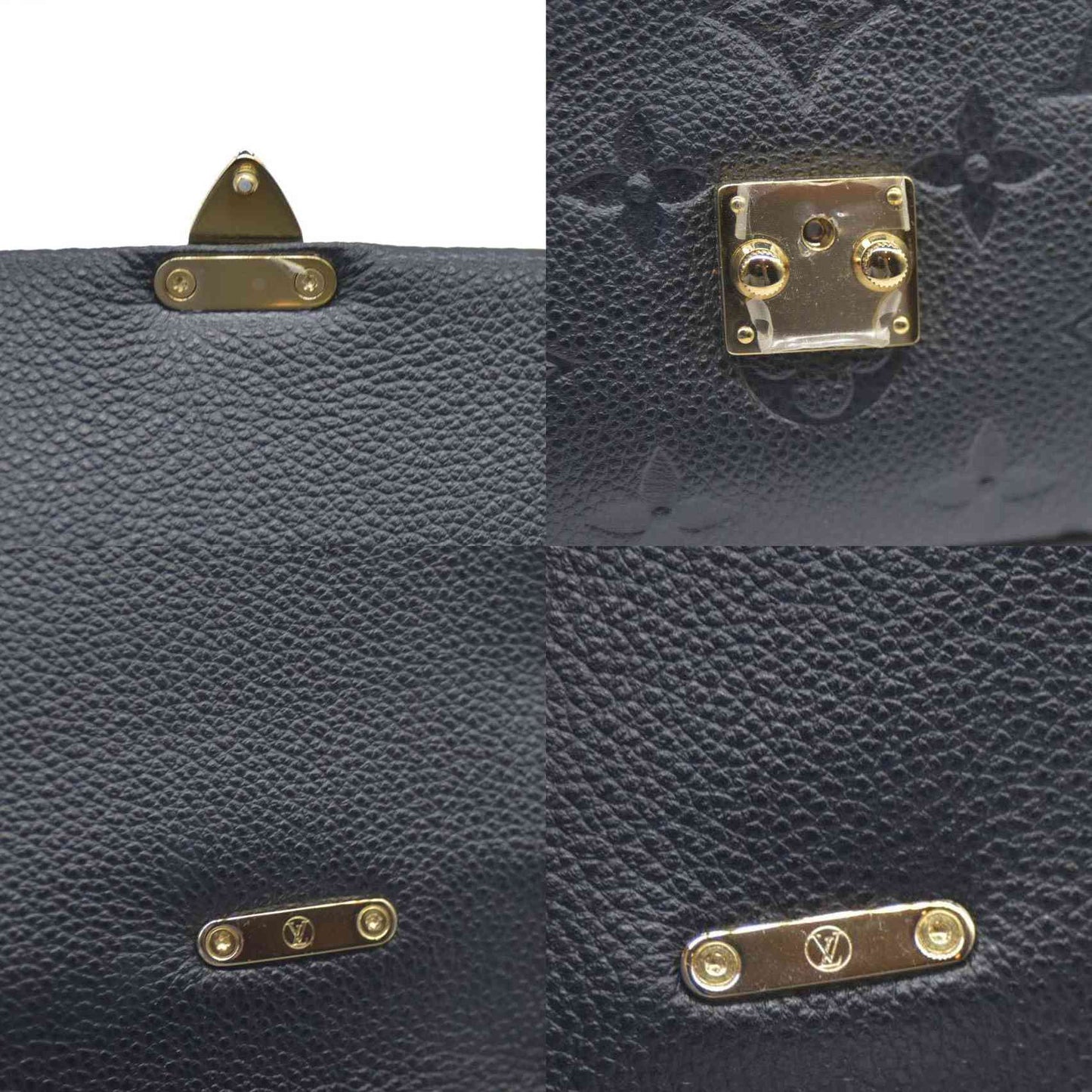 Louis Vuitton  Empreinte Monogram Nano Madeleine Black