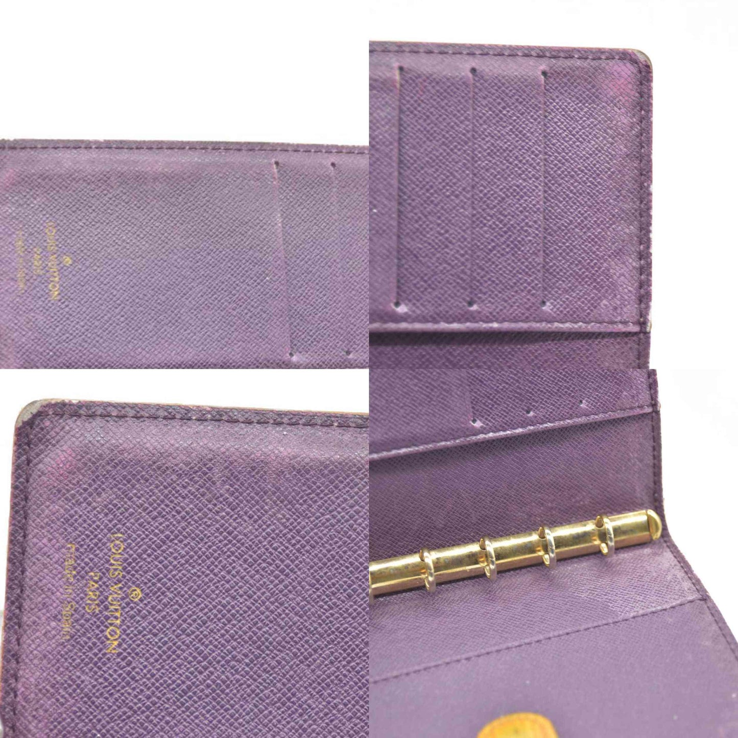 Louis Vuitton Epi Agenda PM Leather Notebook Cover Yellow