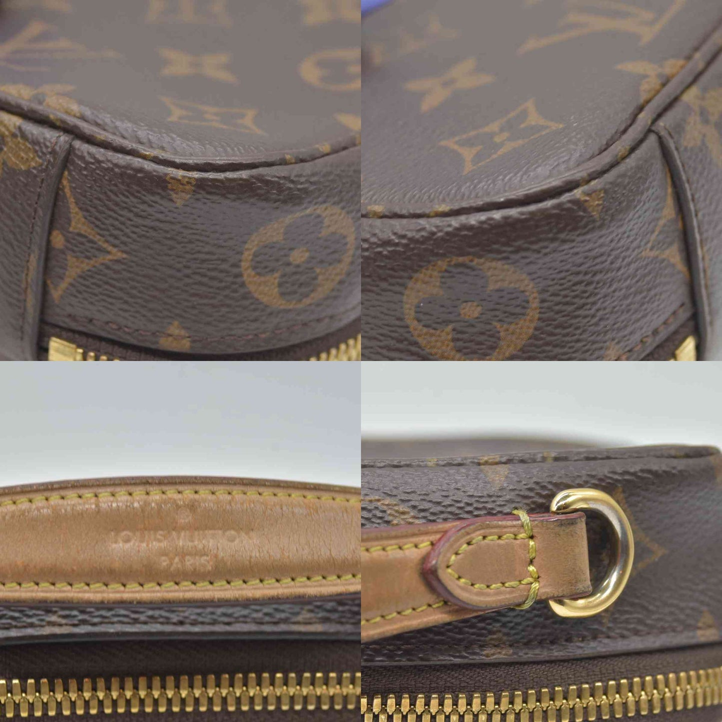 $3300 RFID Louis Vuitton Monogram Utility Crossbody