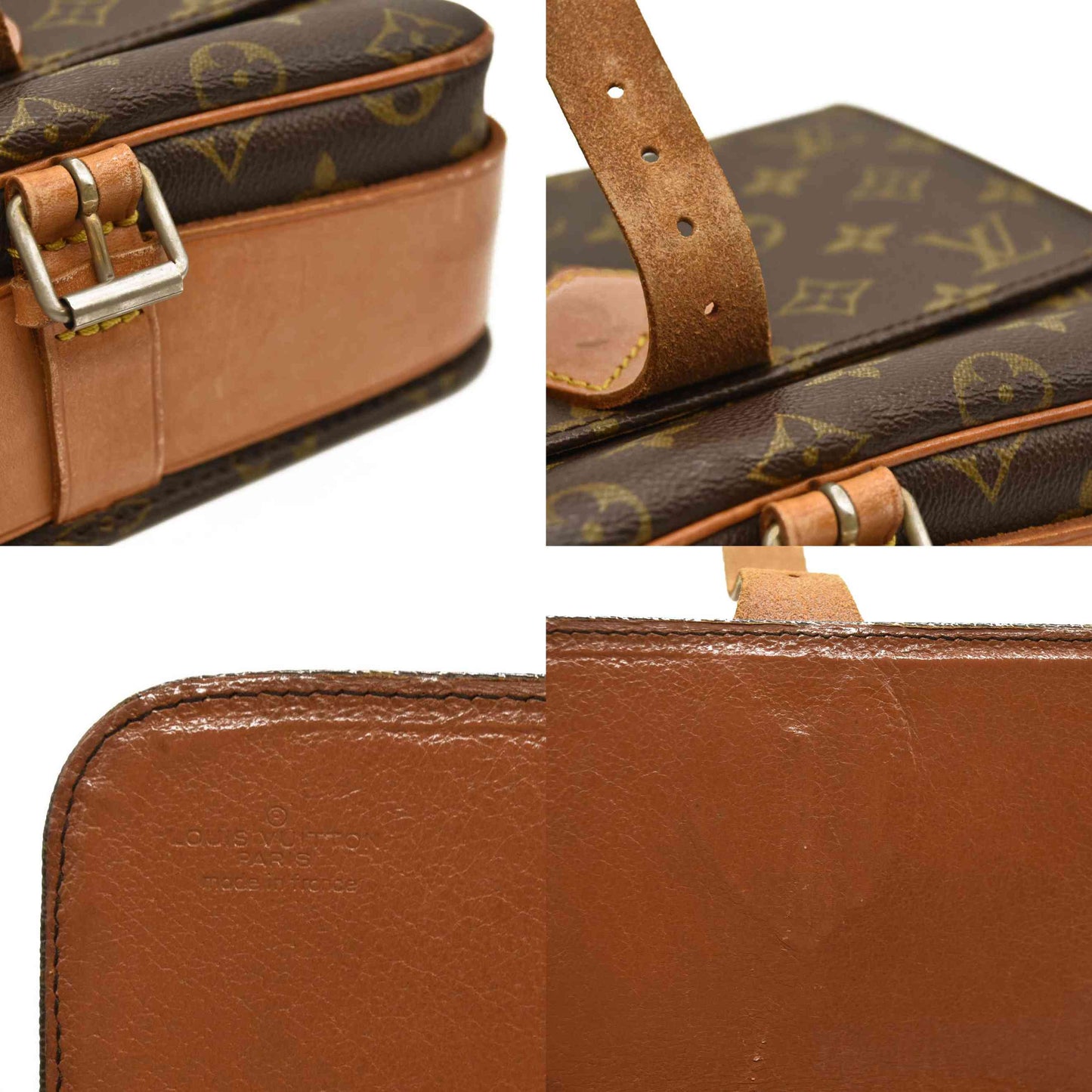 LOUIS VUITTON Monogram Cartouchiere 22  832