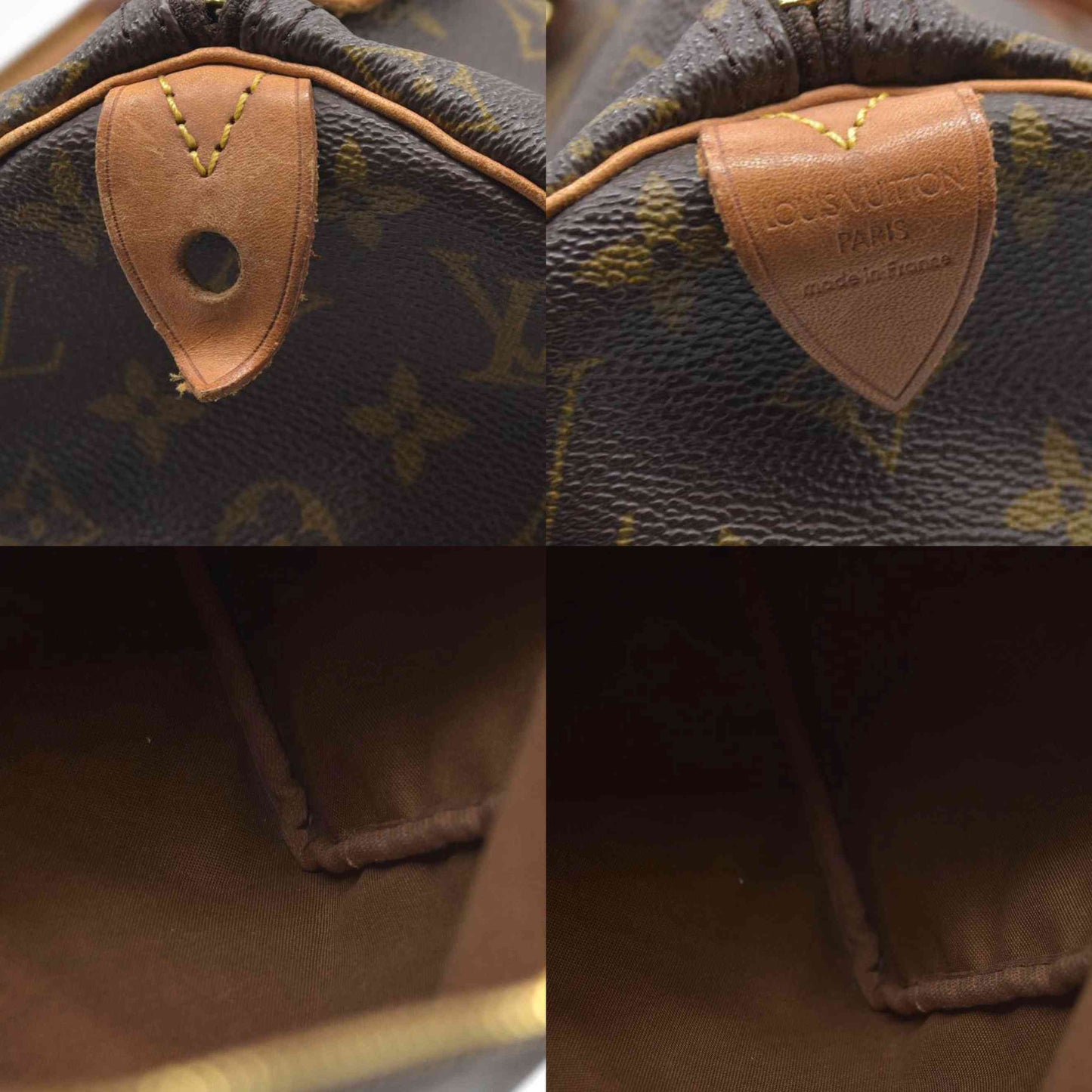 $1550 Louis Vuiton Monogram Speedy 30 SP0964 (Sharpie)