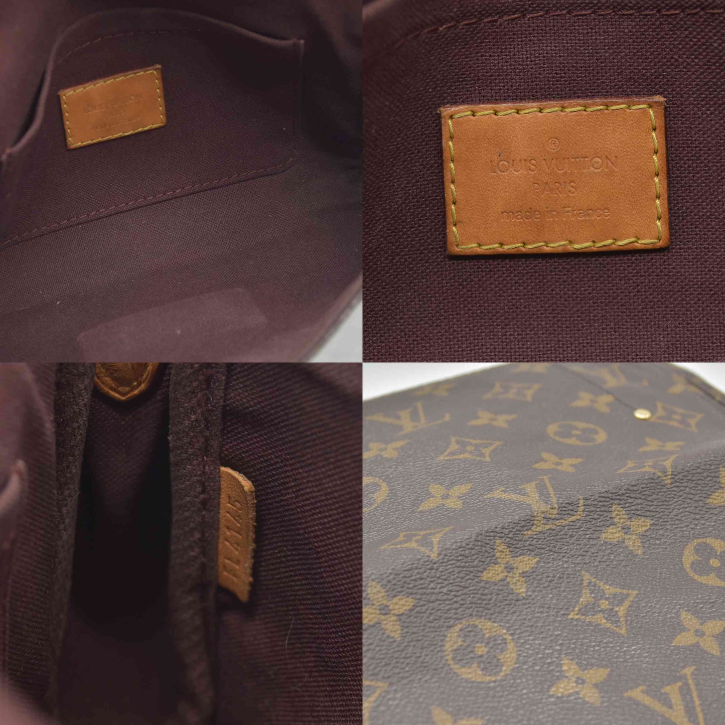 $1490 2015 Louis Vuitton  Monogram Favorite PM FL4145