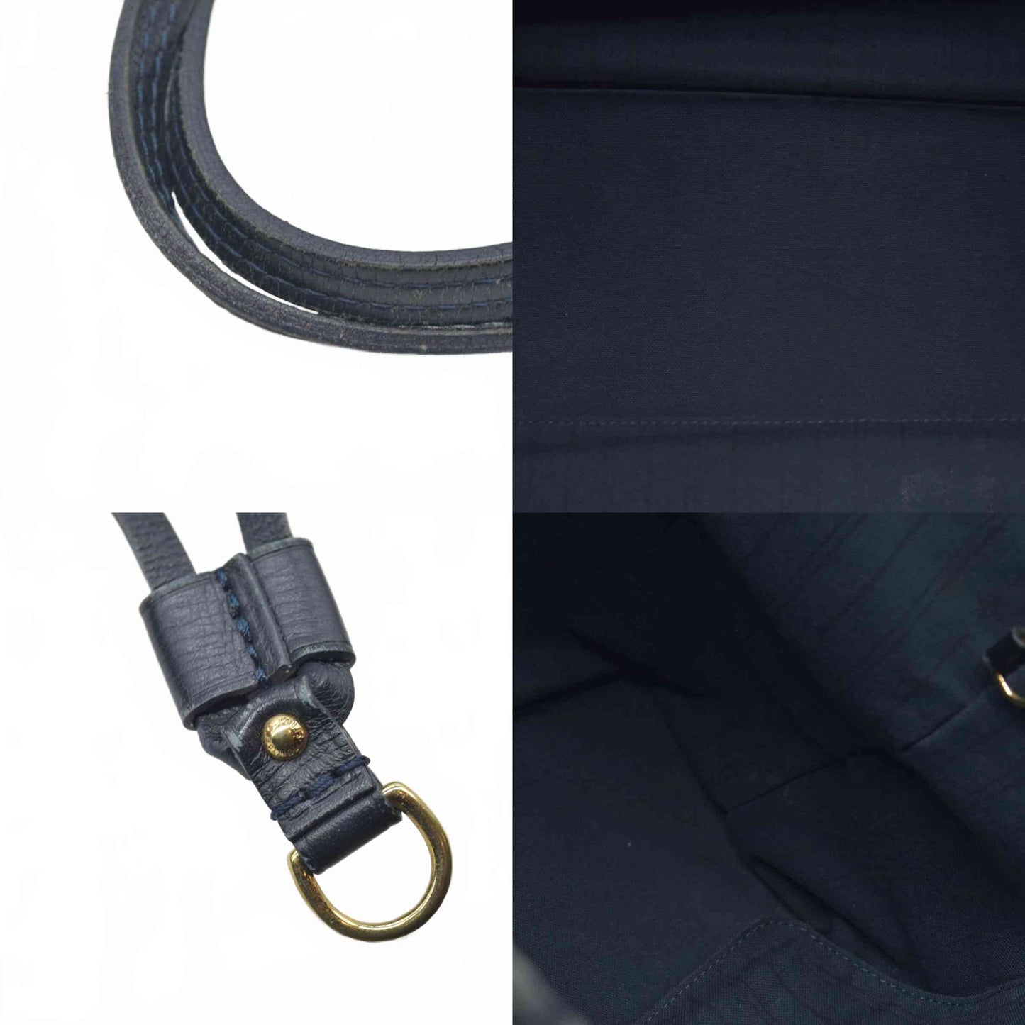 $2190 Louis Vuitton Monogram Idylle Neverfull MM Encre