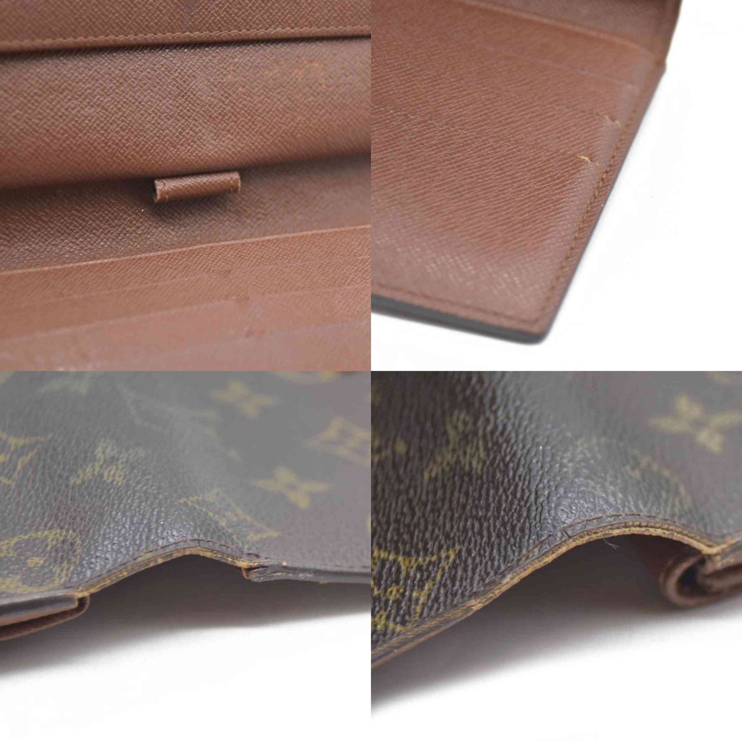 Louis Vuitton Monogram Porte Tresor International Trifold Long Wallet TH0073
