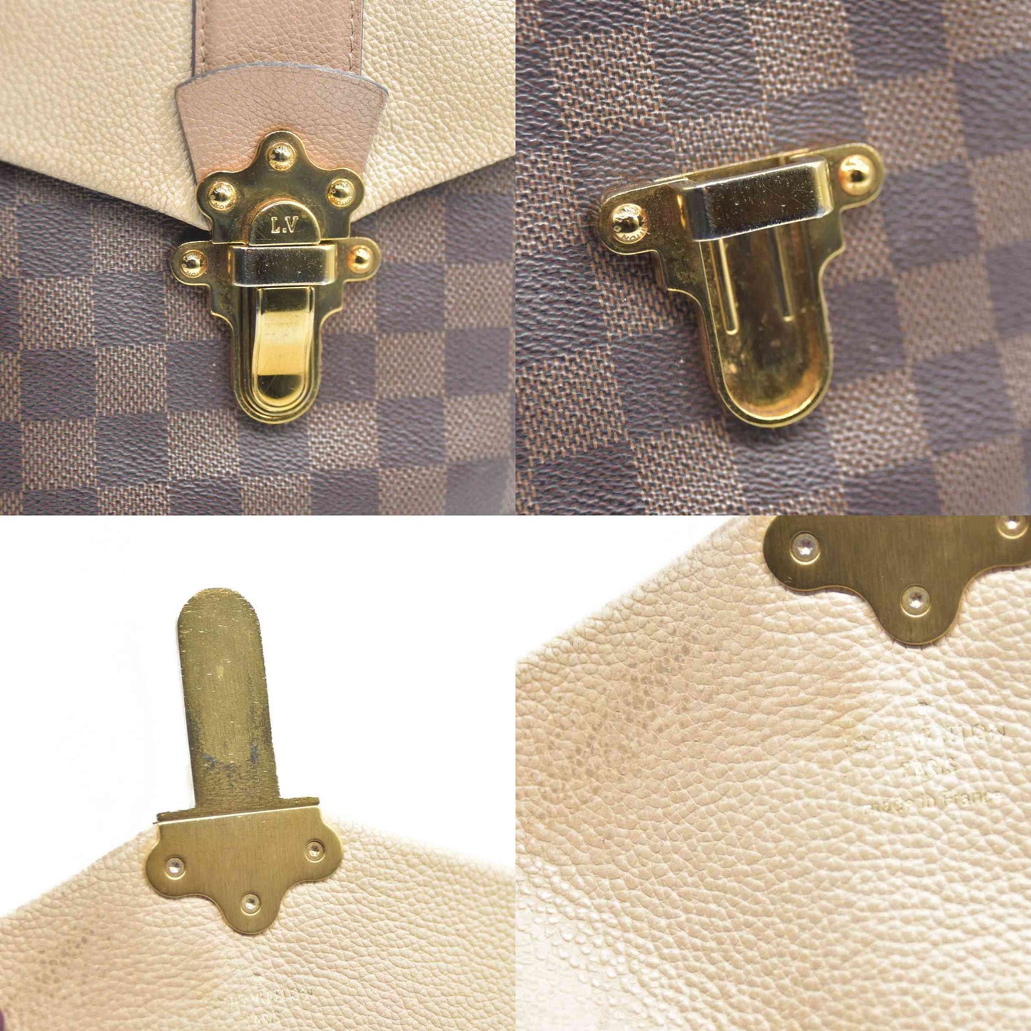 $1990 Louis Vuitton Damier Ebene Clapton