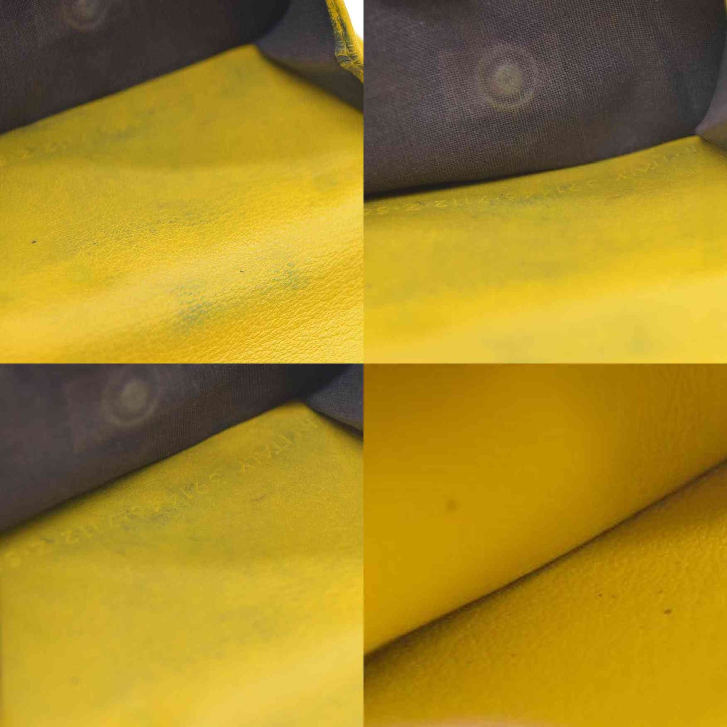 BALENCIAGA Everyday Mini Papier Leather Trifold Wallet Yellow