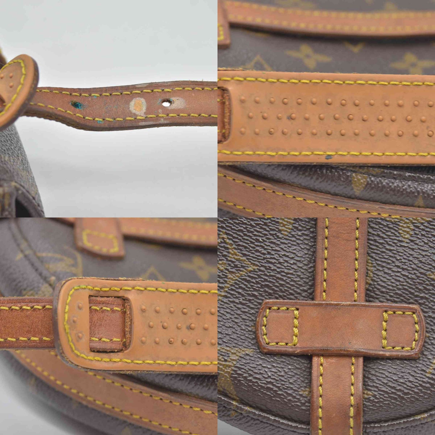 $1180 1987 Louis Vuitton Monogram Chantilly PM 873VI